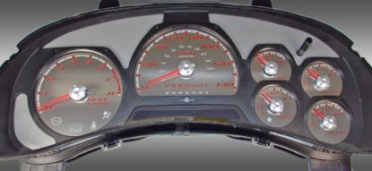 Picture of US Speedo Instrument Cluster Gauge Face Kit - SSGM22R