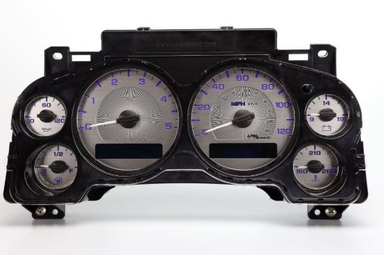 Picture of US Speedo Instrument Cluster Gauge Face Kit - SSGM23PU