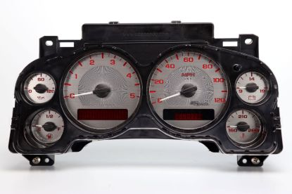 Picture of US Speedo Instrument Cluster Gauge Face Kit - SSGM23R