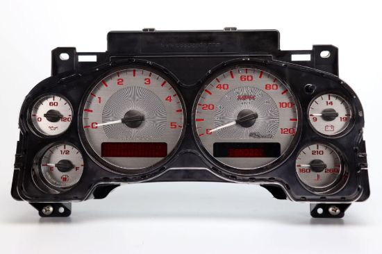 Picture of US Speedo Instrument Cluster Gauge Face Kit - SSGM23R
