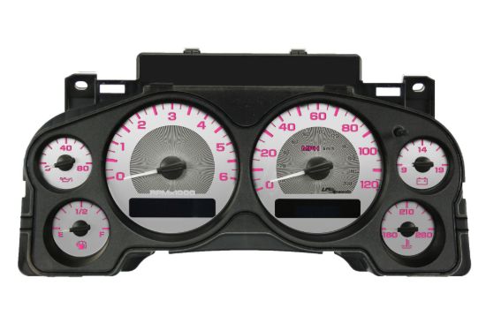 Picture of US Speedo Instrument Cluster Gauge Face Kit - SSGM27P