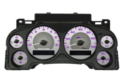 Picture of US Speedo Instrument Cluster Gauge Face Kit - SSGM27PU