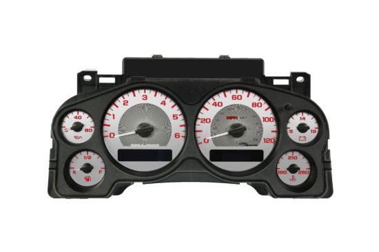 Picture of US Speedo Instrument Cluster Gauge Face Kit - SSGM27R