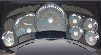 Picture of US Speedo Instrument Cluster Gauge Face Kit - SSH211B