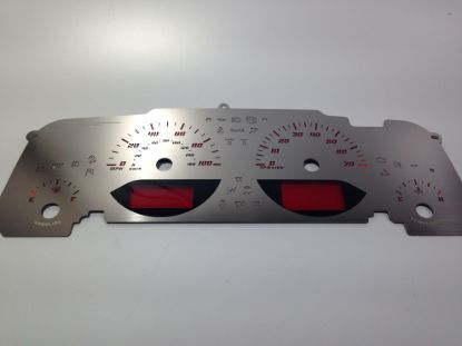 Picture of US Speedo Instrument Cluster Gauge Face Kit - SSJK01R