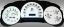 Picture of US Speedo Instrument Cluster Gauge Face Kit - SSR050K