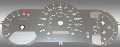 Picture of US Speedo Instrument Cluster Gauge Face Kit - SSTAC06W