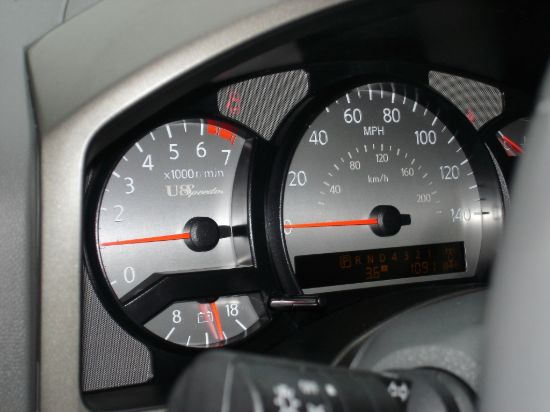 Picture of US Speedo Instrument Cluster Gauge Face Kit - SSTIT06W