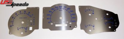 Picture of US Speedo Instrument Cluster Gauge Face Kit - SSTUN07B
