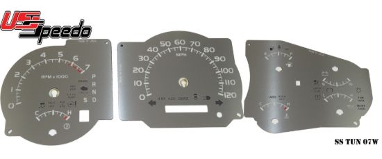 Picture of US Speedo Instrument Cluster Gauge Face Kit - SSTUN07W