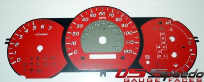 Picture of US Speedo Instrument Cluster Gauge Face Kit - TAC065