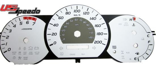 Picture of US Speedo Instrument Cluster Gauge Face Kit - TAC070K