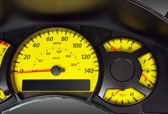 Picture of US Speedo Instrument Cluster Gauge Face Kit - TIT063