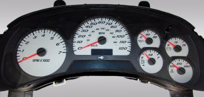 Picture of US Speedo Instrument Cluster Gauge Face Kit - TRL052K