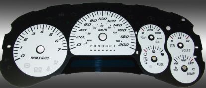 Picture of US Speedo Instrument Cluster Gauge Face Kit - TRL060K