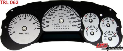 Picture of US Speedo Instrument Cluster Gauge Face Kit - TRL062