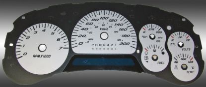 Picture of US Speedo Instrument Cluster Gauge Face Kit - TRL062K