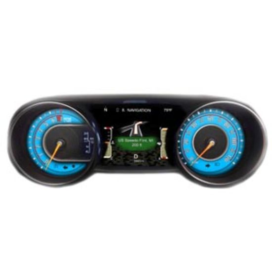 Picture of US Speedo Instrument Cluster Gauge Face Kit - WRA18JL44