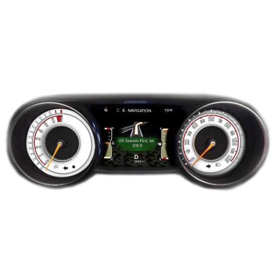Picture of US Speedo Instrument Cluster Gauge Face Kit - WRA18JLSPORT0