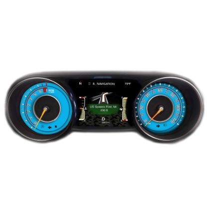 Picture of US Speedo Instrument Cluster Gauge Face Kit - WRA18JLSPORT44