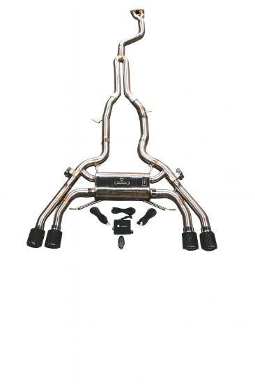Picture of Valvetronic Designs Exhaust System Kit - BMW.F9X.X3M.VSES.EL.BR.BRSH