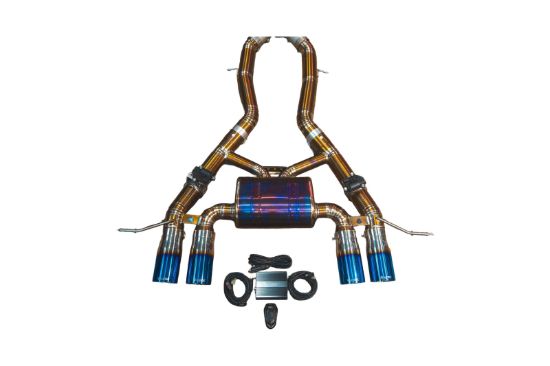 Picture of Valvetronic Designs Exhaust System Kit - BMW.G8X.M3.AXL.TI.BRT