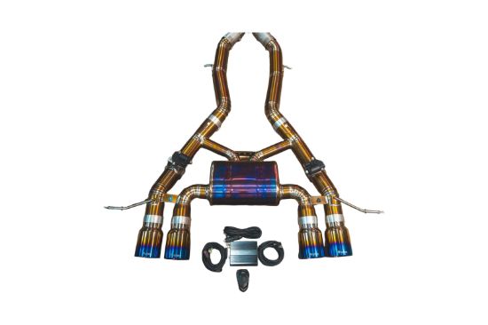 Picture of Valvetronic Designs Exhaust System Kit - BMW.G8X.M3.AXL.TI.TIBRT