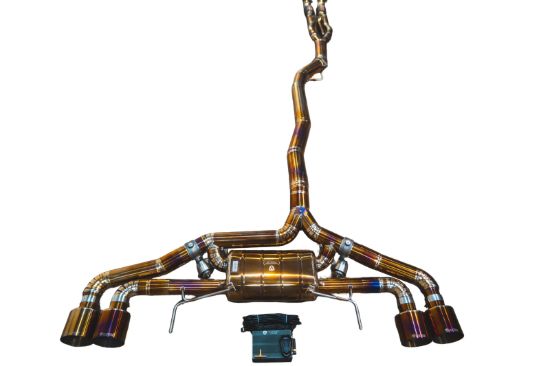 Picture of Valvetronic Designs Exhaust System Kit - NIS.GTR.R35.VSES.TI.TIBRT