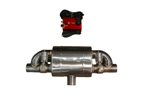 Picture of Valvetronic Designs Exhaust Muffler - OFF.UVM.63MM.TSTYLE.X1