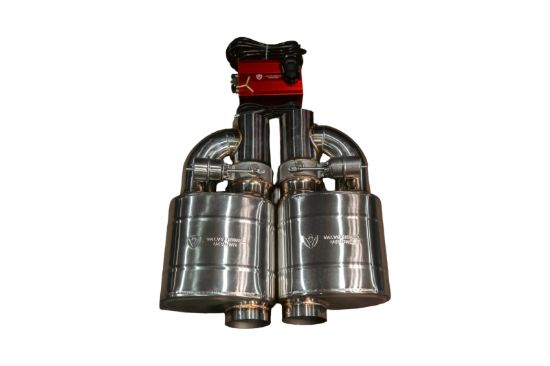 Picture of Valvetronic Designs Exhaust Muffler - OFF.UVM.76MM.X2