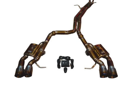 Picture of Valvetronic Designs Exhaust System Kit - POR.95B.MAC.VSES.TI