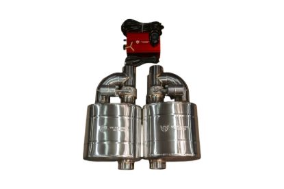 Picture of Valvetronic Designs Exhaust Muffler - UVM.63MM.X2