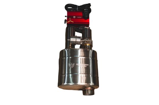 Picture of Valvetronic Designs Exhaust Muffler - UVM.76MM.DUALOUT.x1