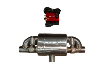 Picture of Valvetronic Designs Exhaust Muffler - UVM.76MM.TSTYLE.X1