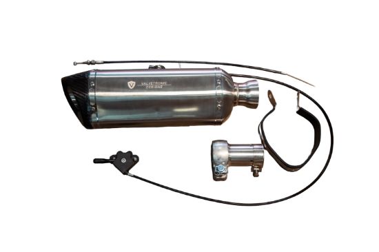 Picture of Valvetronic Designs Exhaust Muffler - VTD.BIKE.SB.UVM.STR.44MM