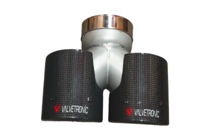 Picture of Valvetronic Designs Exhaust Tail Pipe Tip - VTD.TIP.SD.76MM