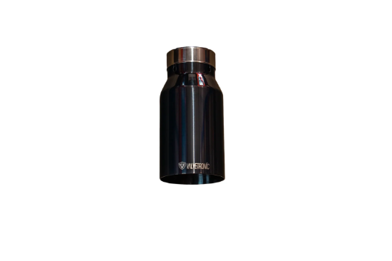 Picture of Valvetronic Designs Exhaust Tail Pipe Tip - VTD.TIP.SW.25.35.BLK