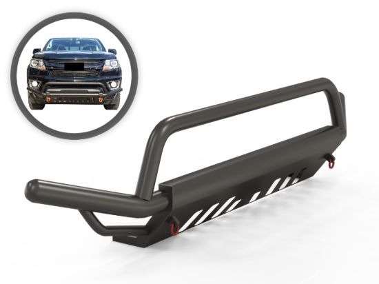 Picture of VANGUARD Bumper Guard - VGFRG-1786-2008BK-LED