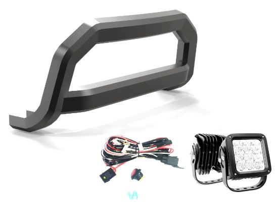 Picture of VANGUARD Bumper Guard - VGUBG-1889-1977BK-4LED