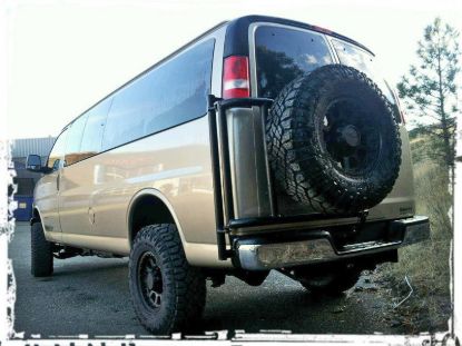 Picture of Aluminess Spare Tire Carrier - 210057