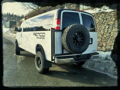 Picture of Aluminess Spare Tire Carrier - 210057.1