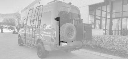 Picture of Aluminess Spare Tire Carrier - 210713