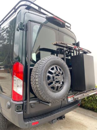 Picture of Aluminess Spare Tire Carrier - 210714