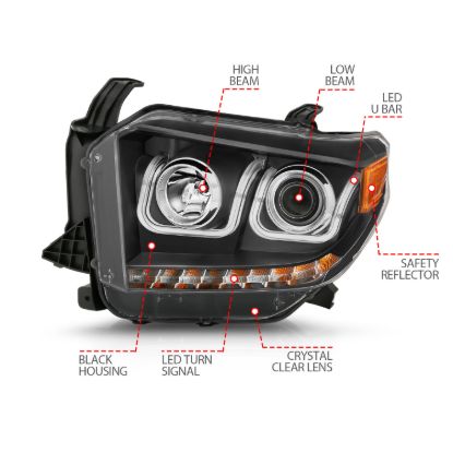 Picture of ANZO USA Headlight Set - 111326