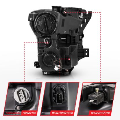 Picture of ANZO USA Headlight Set - 111357
