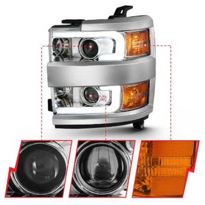 Picture of ANZO USA Headlight Set - 111360