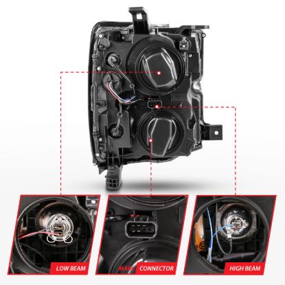 Picture of ANZO USA Headlight Set - 111360