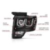 Picture of ANZO USA Headlight Set - 111383