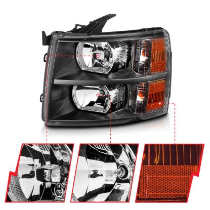 Picture of ANZO USA Headlight Set - 111393