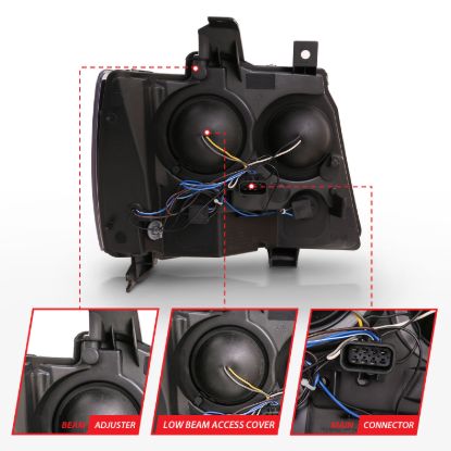 Picture of ANZO USA Headlight Set - 111402